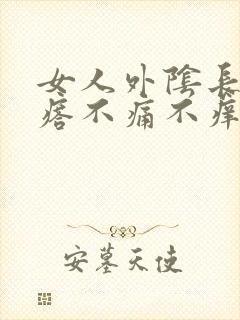 女人外阴长小疙瘩不痛不痒