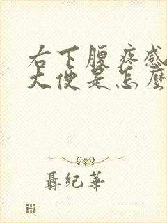 右下腹疼感觉想大便是怎么回事