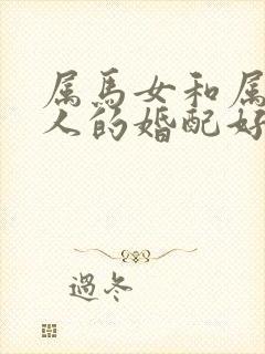 属马女和属马男人的婚配好吗