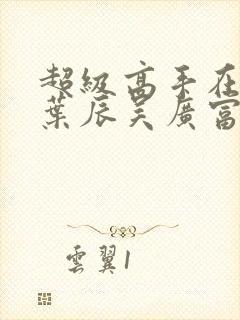 超级高手在都市叶辰吴广富