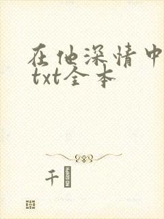 在他深情中陨落 txt全本