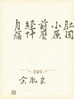 月经前小肚子胀痛什么原因