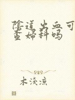 阴道出血可以检查妇科吗