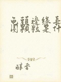 龟头边缘长了一圈颗粒是什么