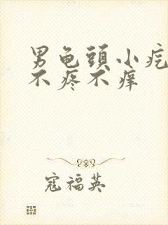 男龟头小疙瘩 不疼不痒封面