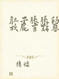 肚子胀胀的老是放屁有点恶心想吐封面