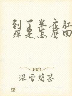 到了半夜肛门就痒是怎么回事封面