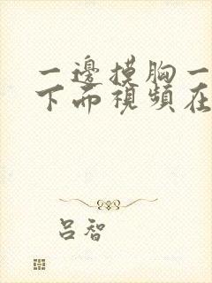 一边摸胸一边亲下面视频在线观看