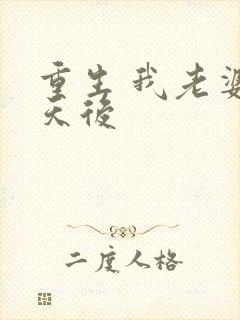 重生 我老婆是天后封面