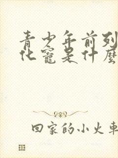 青少年前列腺钙化灶是什么意思封面