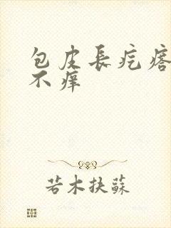 包皮长疙瘩不疼不痒