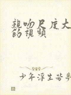 亲吻尺度大吻胸的视频