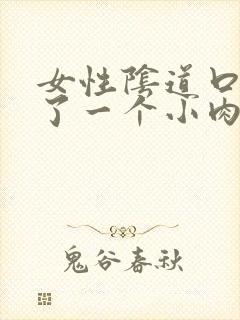 女性阴道口边起了一个小肉疙瘩