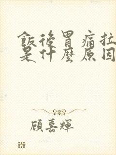 饭后胃痛拉肚子是什么原因