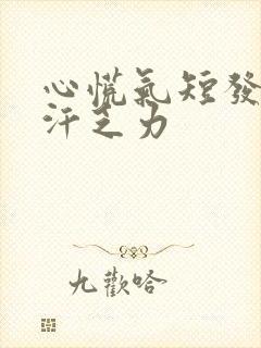 心慌气短发热出汗乏力封面