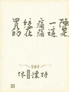 胃绞痛一阵一阵的在痛这是怎么回事封面