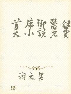 首席御医银河九天小说免费阅读全文作者