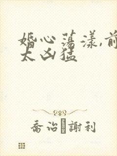 婚心荡漾,前夫太凶猛