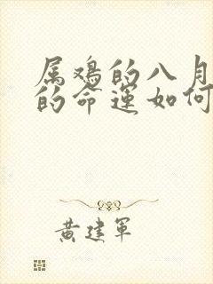 属鸡的八月初一的命运如何