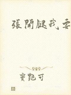 张开腿我要操封面