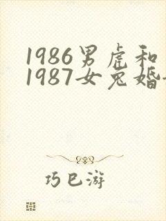 1986男虎和1987女兔婚姻如何