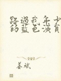 路过我年少时光的蓝色演员表封面