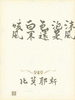 咳白色泡沫痰是风寒还是风热