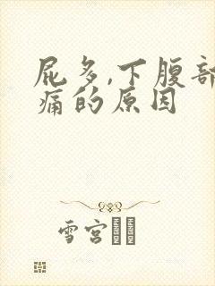 屁多,下腹部隐痛的原因