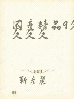 国产精品9久久久久久封面