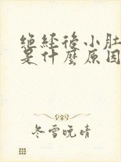 绝经后小肚子疼是什么原因