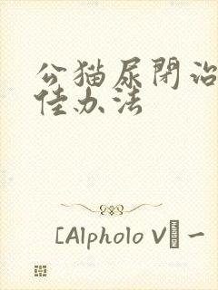 公猫尿闭治疗最佳办法