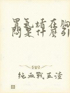 胃气堵在胸口胸闷是什么引起的