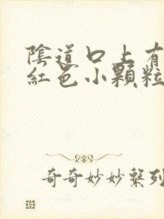 阴道口上有几个红色小颗粒咋回事