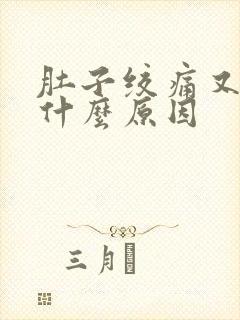 肚子绞痛又拉稀什么原因封面