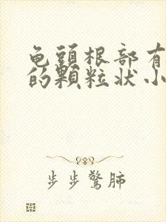 龟头根部有白色的颗粒状小疙瘩是什么原因