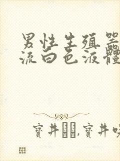 男性生殖器老是流白色液体