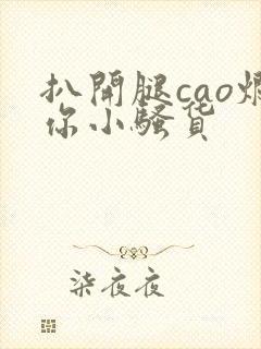 扒开腿cao烂你小骚货