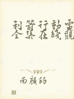 利箭行动电视剧全集在线观看免费高清