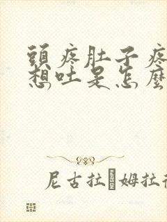 头疼肚子疼恶心想吐是怎么回事