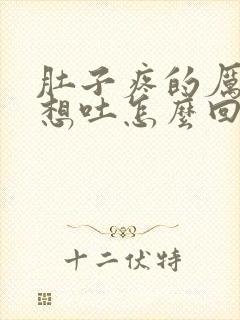 肚子疼的厉害还想吐怎么回事