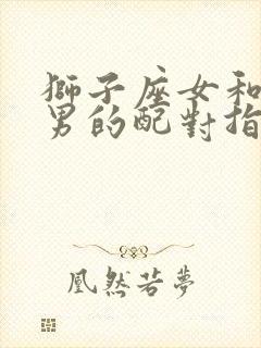 狮子座女和白羊男的配对指数