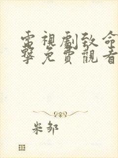 电视剧致命的一击免费观看全集高清封面