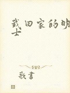 武田家的明国武士