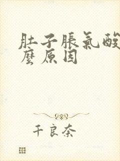 肚子胀气酸痛什么原因