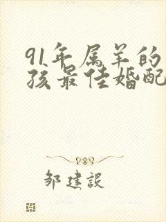 91年属羊的男孩最佳婚配属相