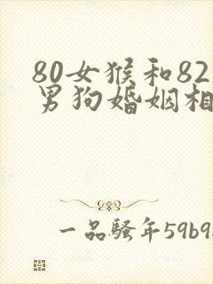 80女猴和82男狗婚姻相配吗