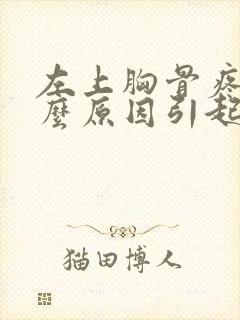 左上胸骨疼是什么原因引起