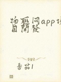 物联网app项目开发