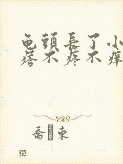 龟头长了小红疙瘩不疼不痒封面