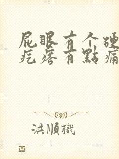 屁眼有个硬硬的疙瘩有点痛封面